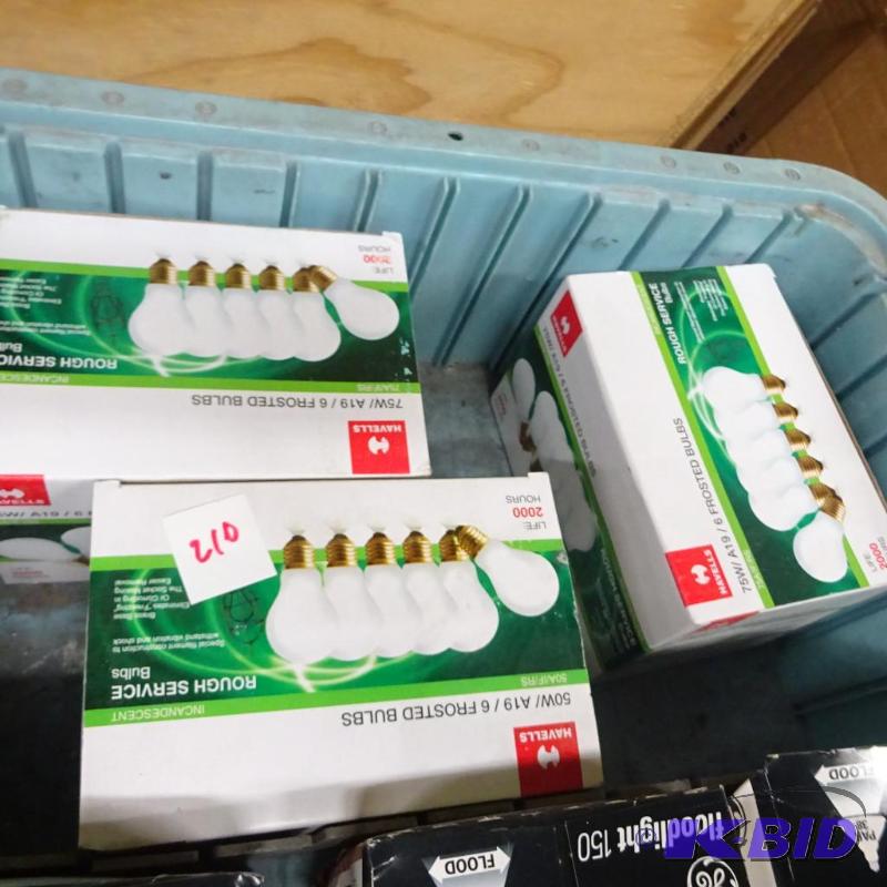 lot 210 image: New lot of 18 Havells brand 50 watt and 75 wa...