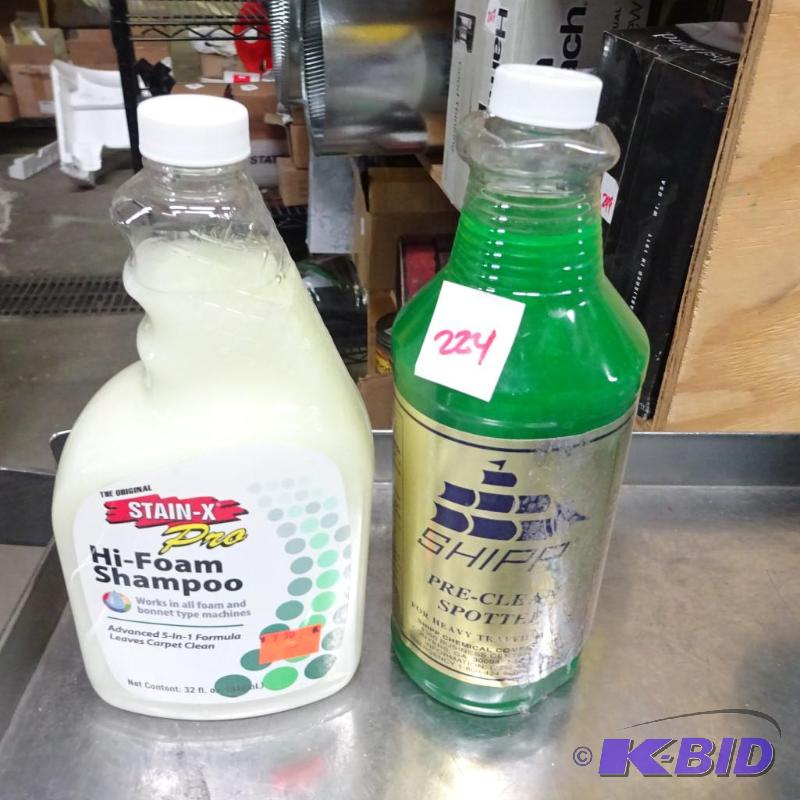lot 224 image: New two piece carpet cleaning a lot. Includin...