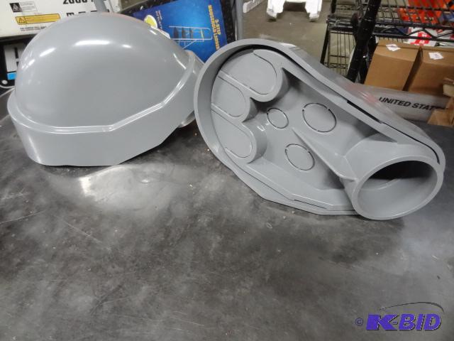 lot 25 image: New qty 2 Carlon brand 3 inch PVC service ent...