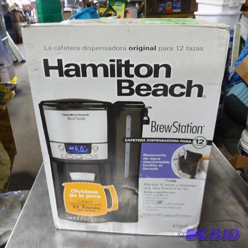 lot 254 image: New Hamilton Beach 12 Cup Dispensing Coffee M...