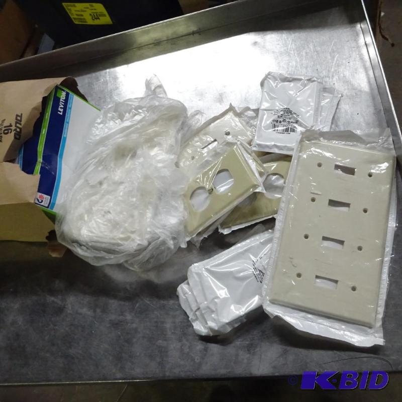 lot 270 image: New est 30  50 switch and outlet covers. Ivor...