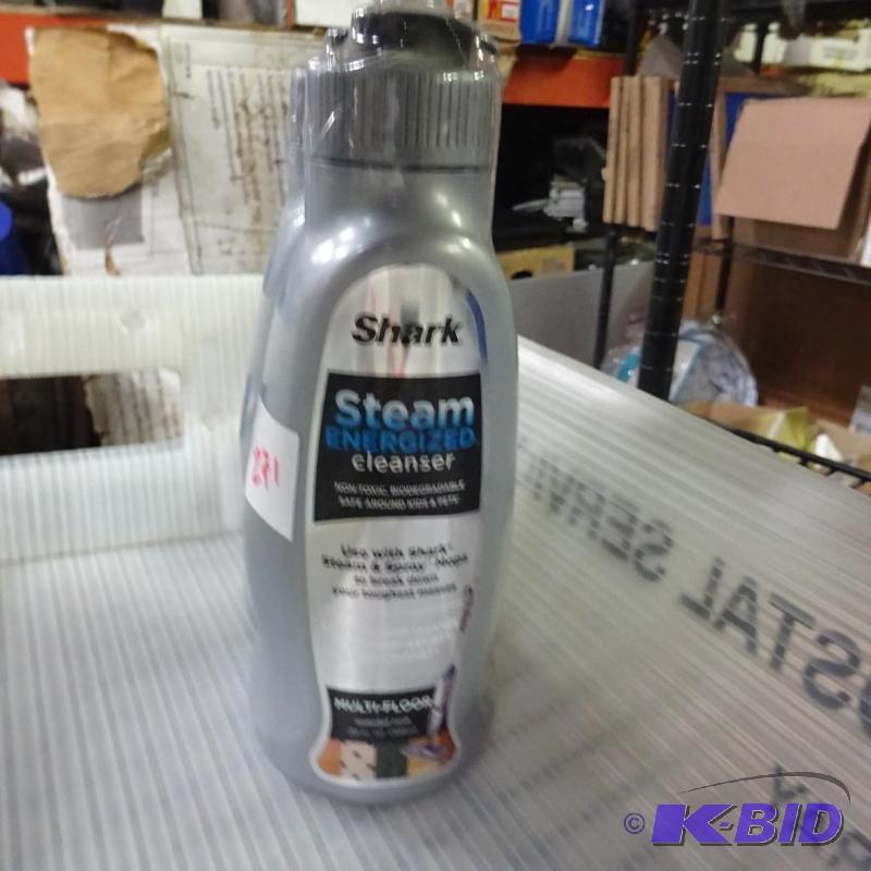 lot 271 image: New qty 2 bottles Shark brand Steam Energized...