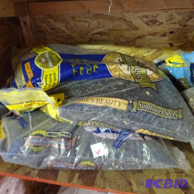 lot 310 image: New Qty 2 bags of Natures Beauty Sunflower Se...
