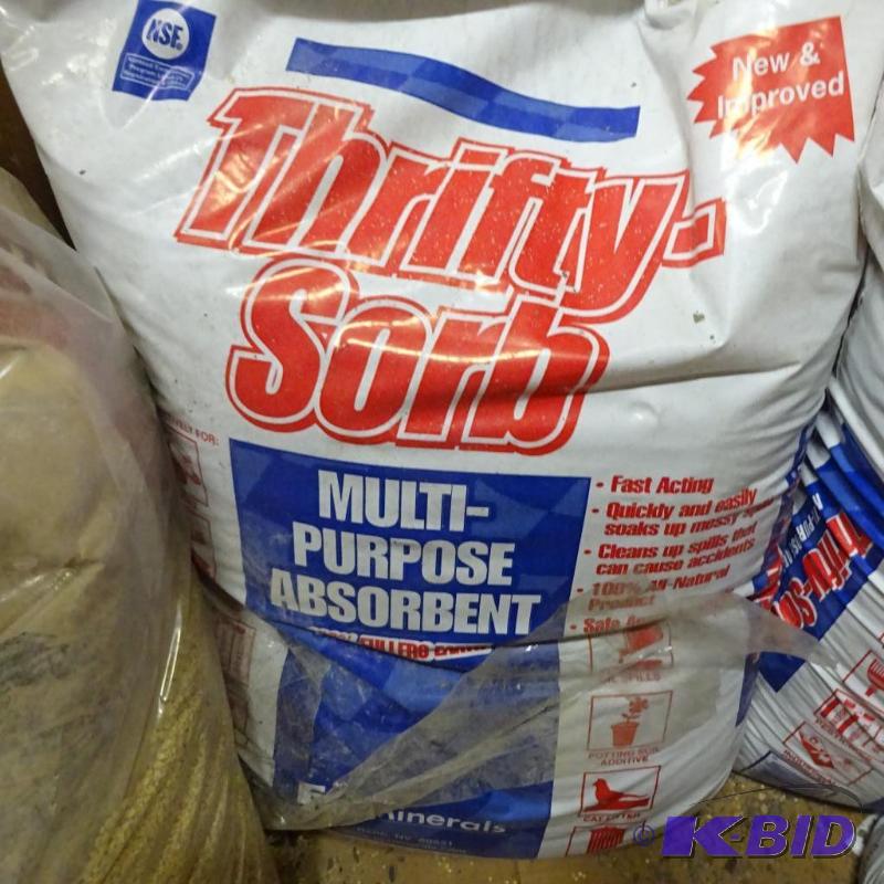 lot 318 image: New Qty 2 bags of Thrifty-Sorb Multi Purpose ...
