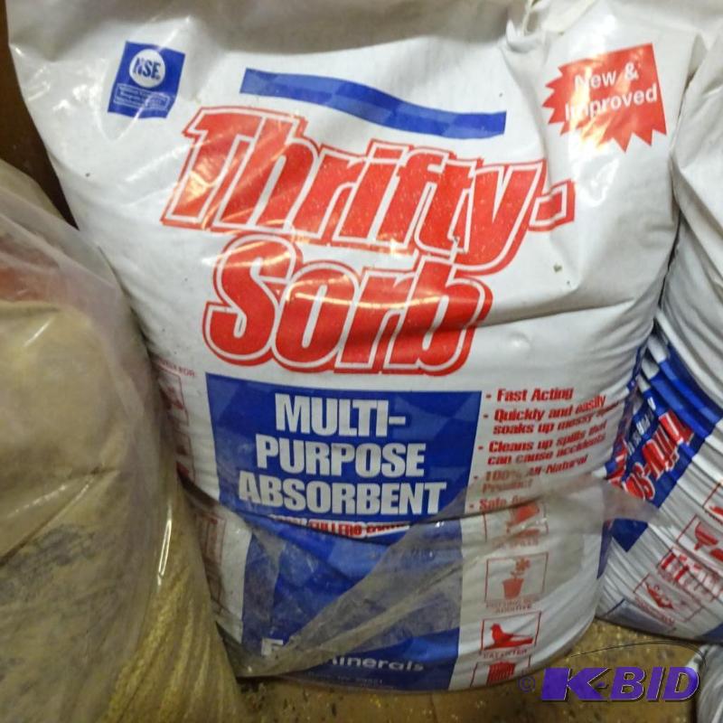 lot 319 image: New Qty 2 bags of Thrifty-Sorb Multi Purpose ...