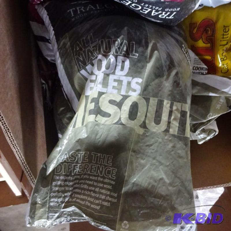 lot 325 image: New bag of Traeger brand All Natural Hardwood...