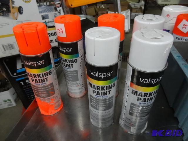 lot 37 image: New lot quantity 6 of inverted marking paint....