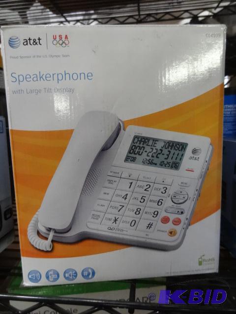 lot 49 image: Appears New in box AT&ampT brand speakerphon...