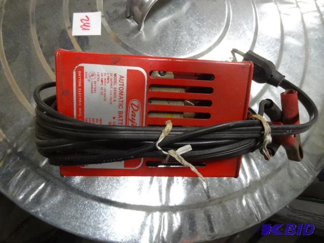 lot 54 image: used Dayton brand automatic battery charging ...