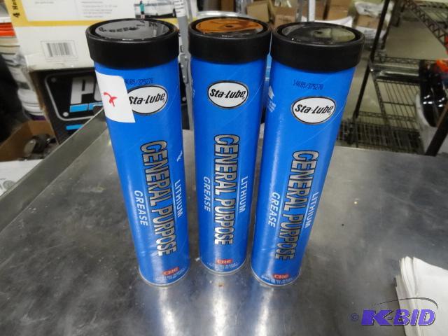 lot 7 image: New quantity 3 Sta lube brand lithium general...