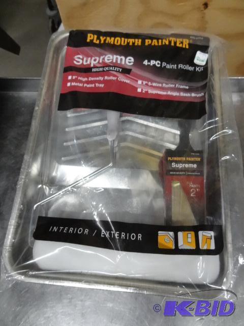 lot 78 image: New Plymouth painter supreme 4 piece paint ro...