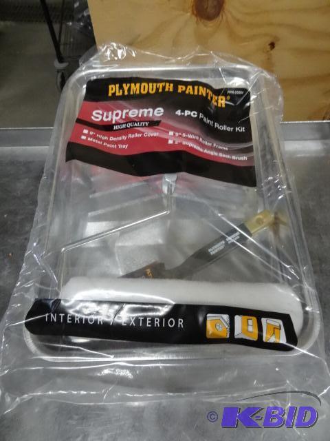 lot 79 image: New Plymouth painter supreme 4 piece paint ro...