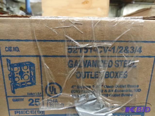 lot 87 image: New case of Steel City brand galvanized steel...