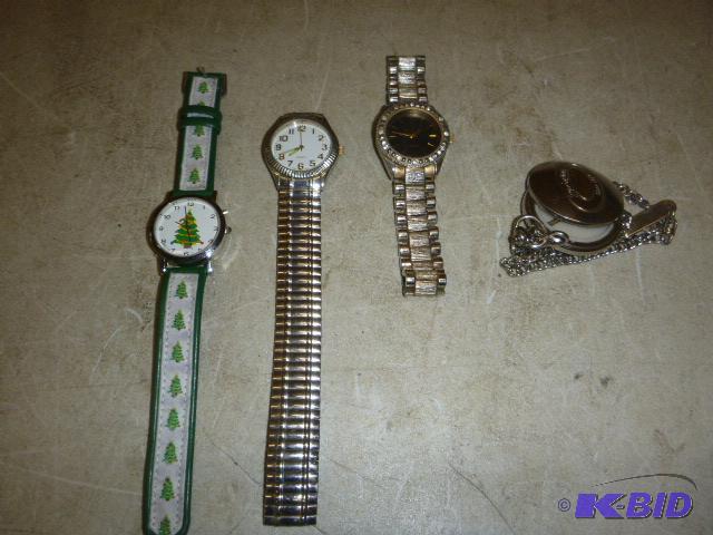 lot 108 image: 4 Watches...