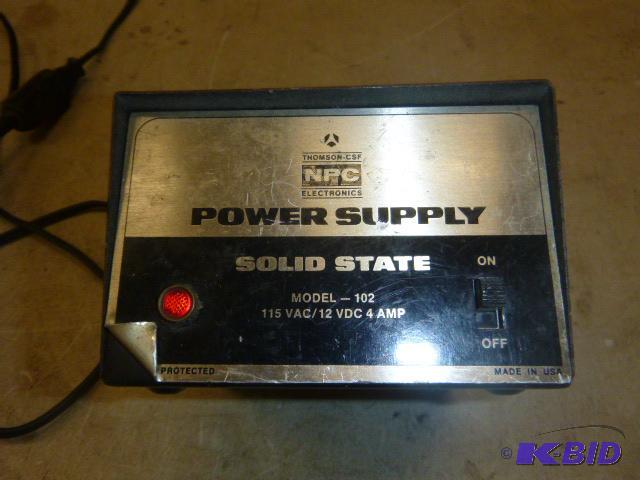 lot 120 image: Thomson CSF Electronics NPC Power Supply Mode...