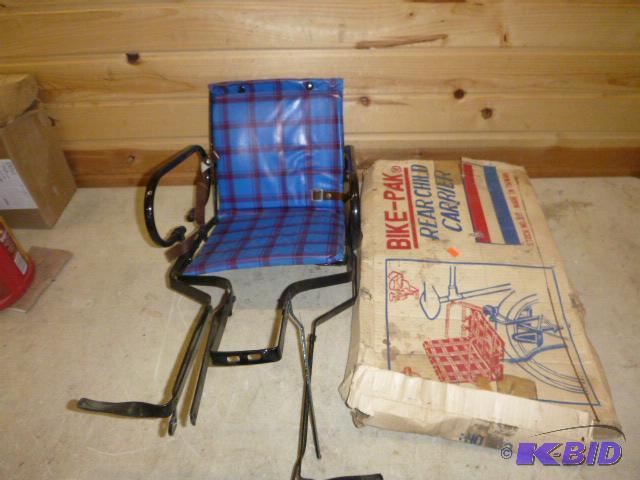 lot 149 image: Bike-Pak Rear Child Carrier...