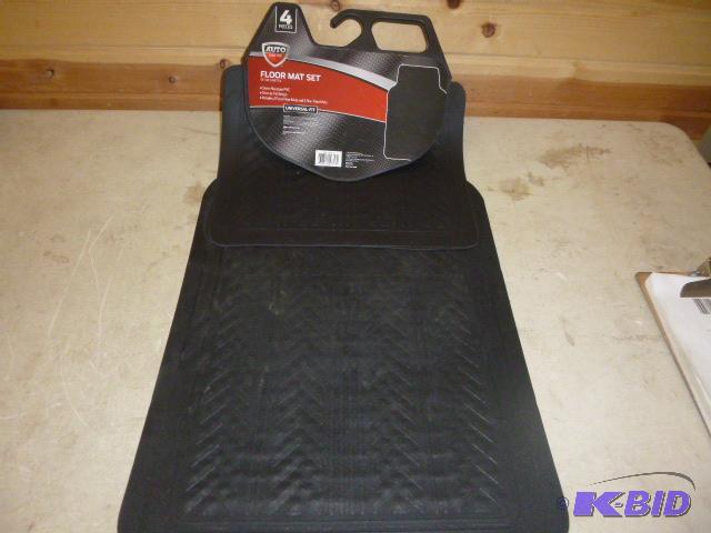 lot 16 image: 4 Piece Floor Mat Set...