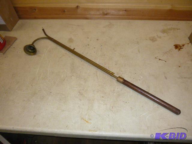 lot 163 image: Candle Lighter and Snuffer...