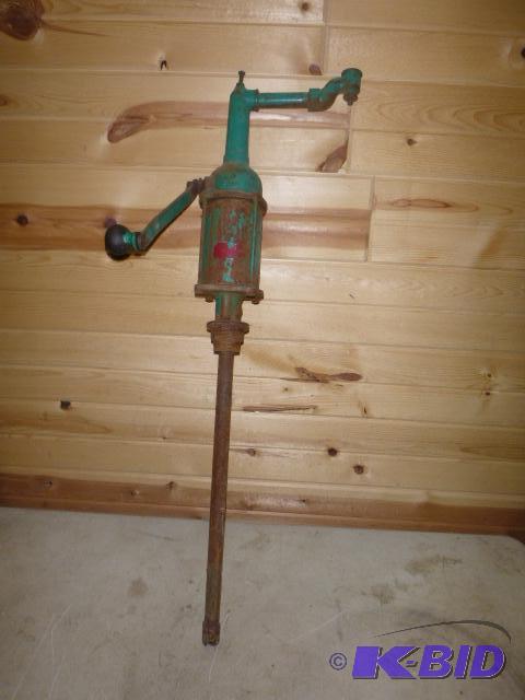 lot 175 image: Barrel Pump...