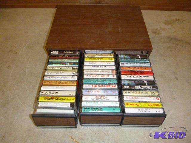 lot 208 image: Miscellaneous Cassettes with Case...