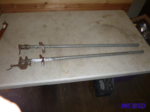 lot 216 image: 2 Bar Clamps 32"...