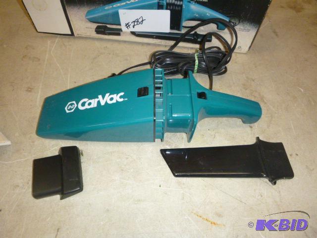 lot 282 image: Black & Decker Car Va 12 volt....