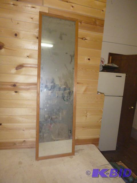 lot 53 image: Full Length Wall Mirror...