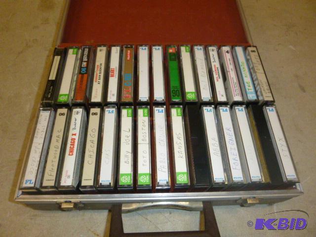 lot 54 image: Miscellaneous Cassette Tapes with Case...