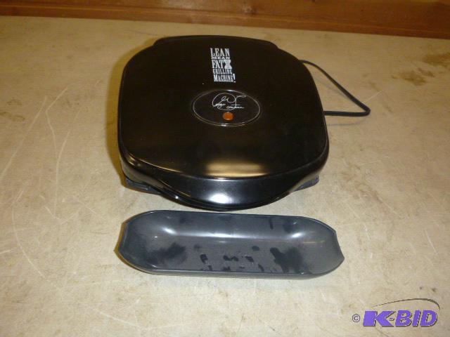 lot 56 image: Small George Foreman Grill...