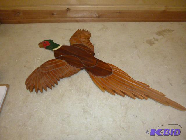 lot 62 image: Pheasant Wood Art...