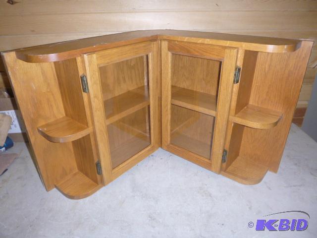 lot 64 image: Corner Shelf 18 12" high....