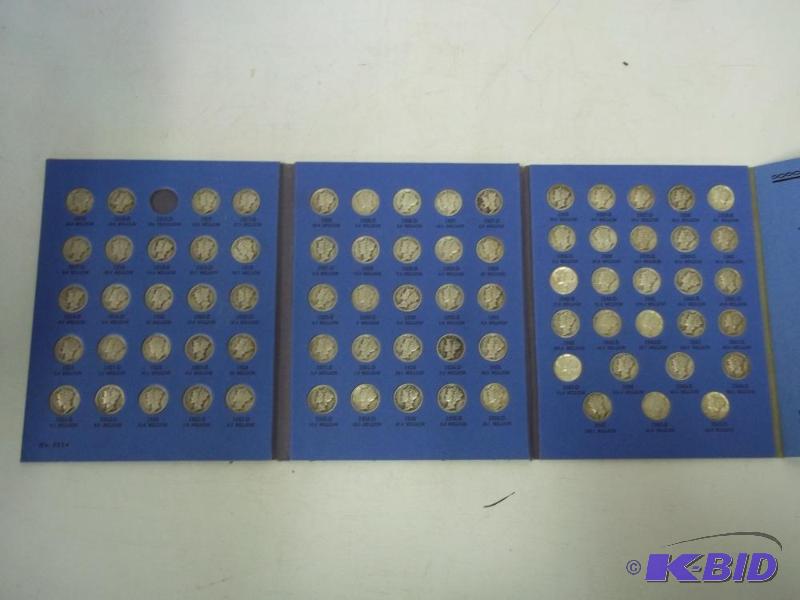 Collection of Mercury Head Dime Collection 19...