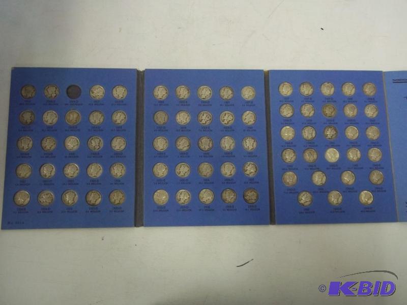 Collection of Mercury Head Dime Collection 19...