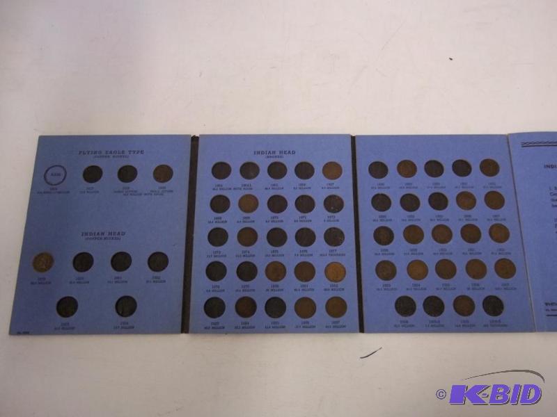 Collection of Indian Head Cent Collection 185...