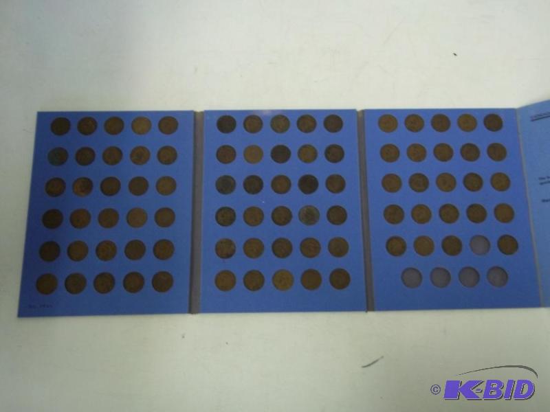 Collection of Indian Head Cent Collection see...