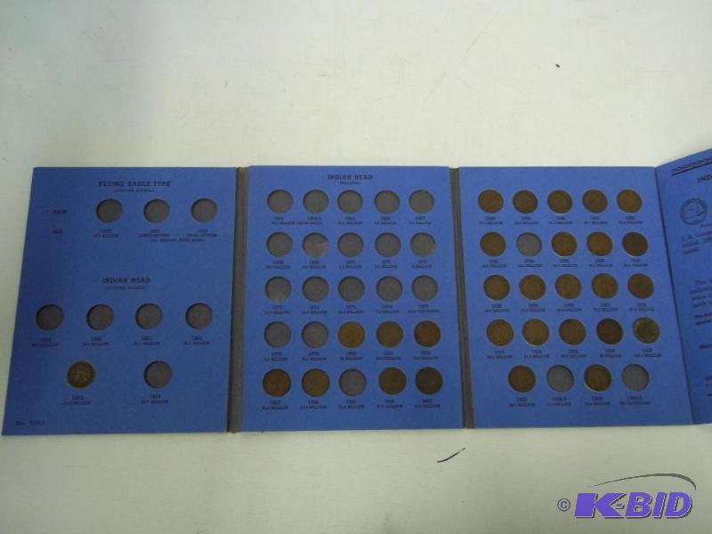 Collection of Indian Head Cent Collection 185...