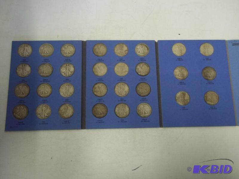 Collection of Liberty Standing Half Dollars C...