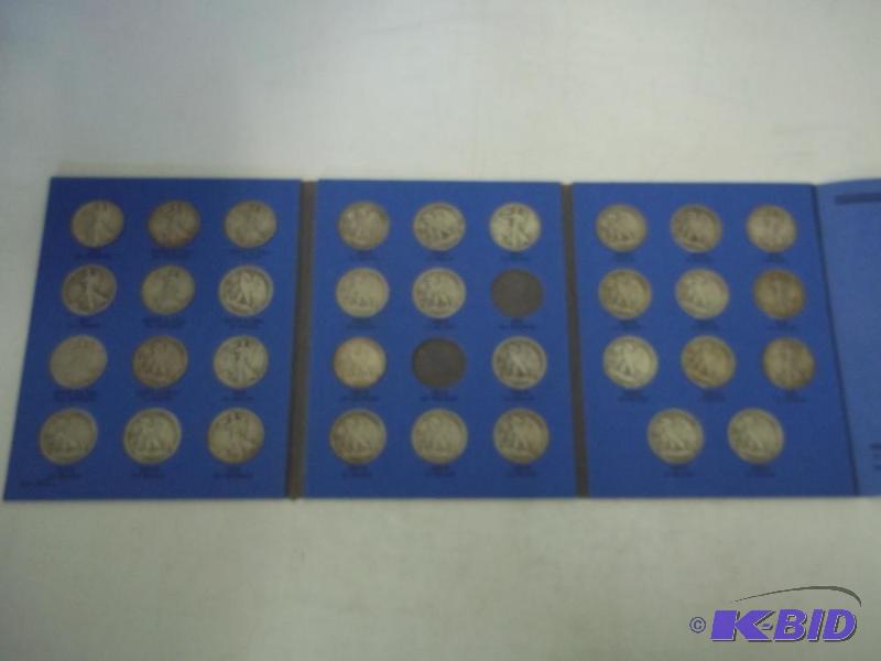 Collection of Liberty Standing Half Dollars C...
