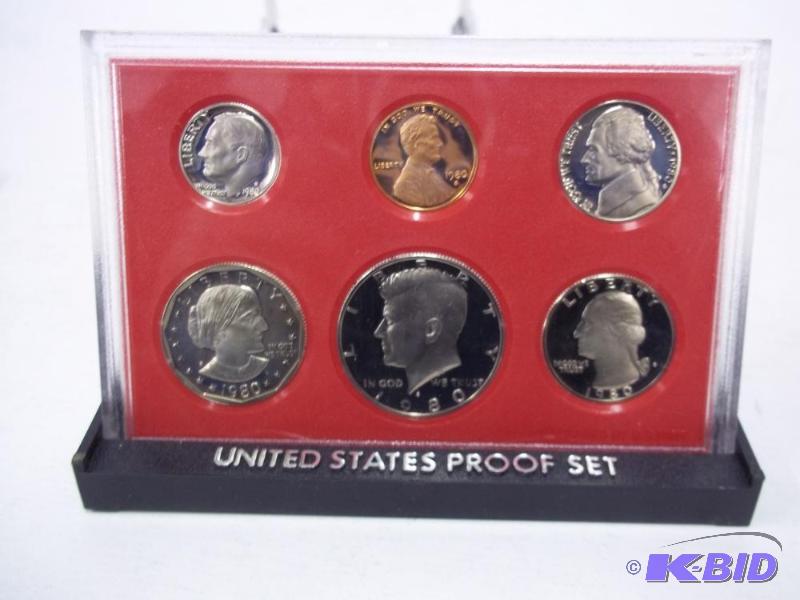 1980 United States Proof Set...