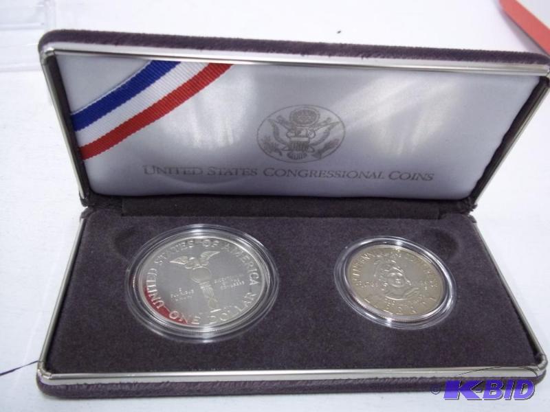 United States Congressional Coins in case see...