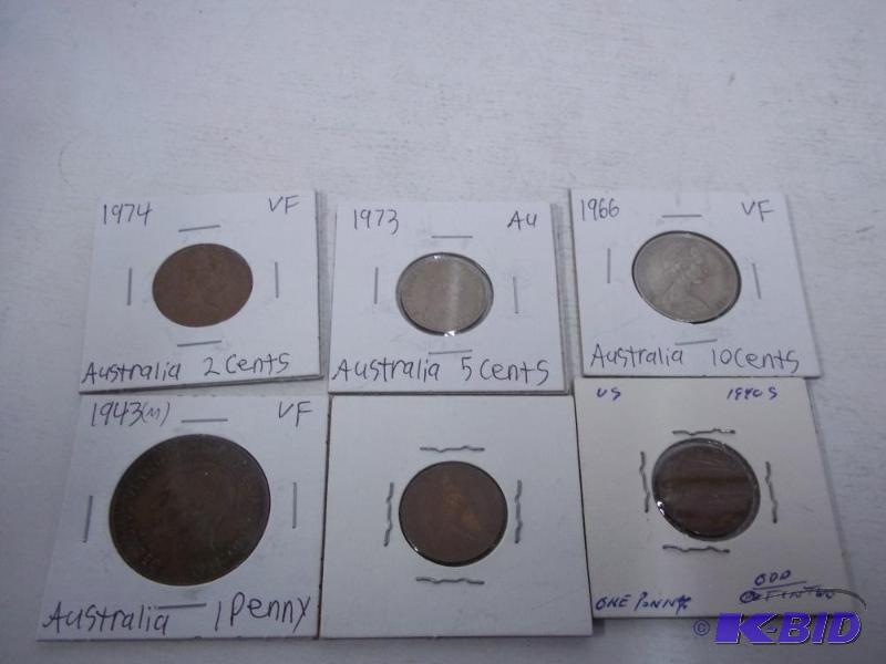 Foreign Coins see photos for details...
