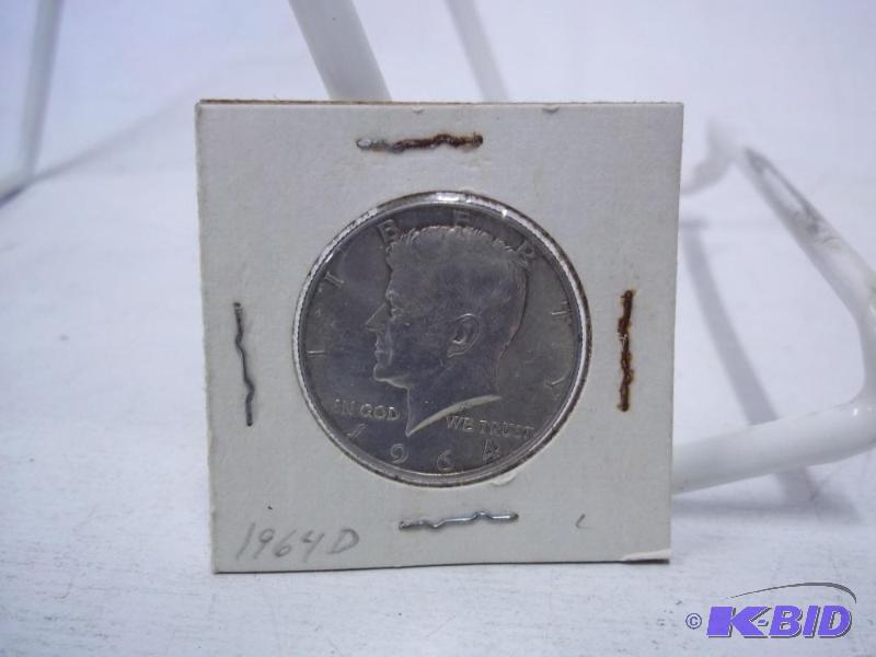 1964 D Kennedy Half Dollar...