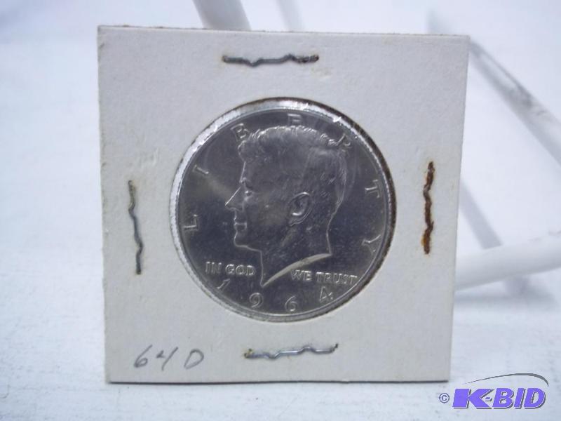 1964 D Kennedy Half Dollar...