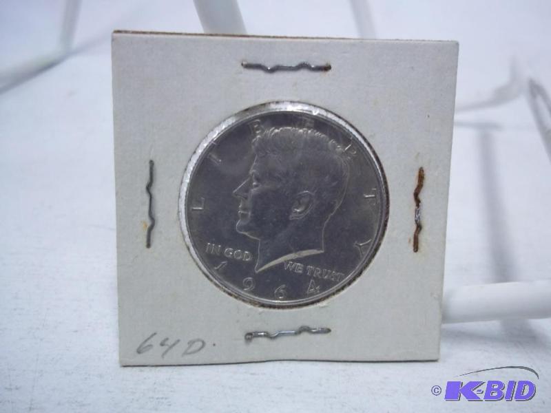 1964 D Kennedy Half Dollar...