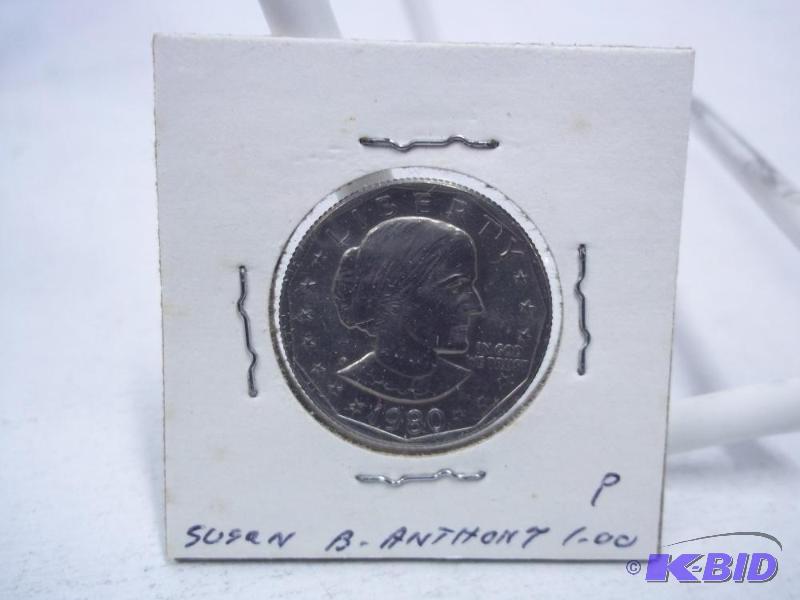 1980 P Susan B. Anthony Dollar...