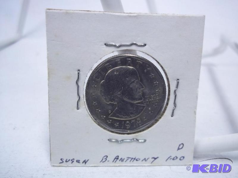 1979 D Susan B. Anthony Dollar...