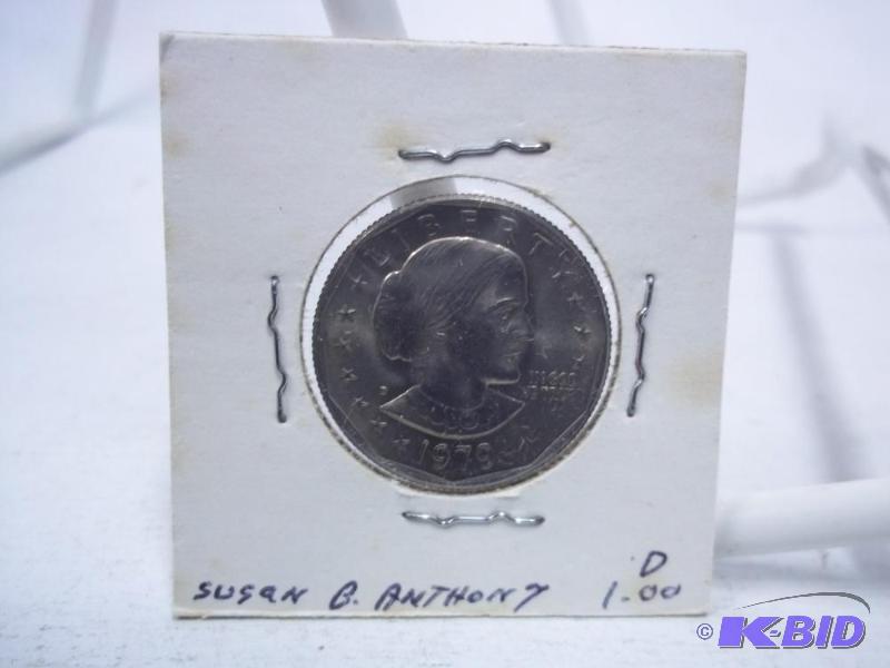 1979 D Susan B. Anthony Dollar...