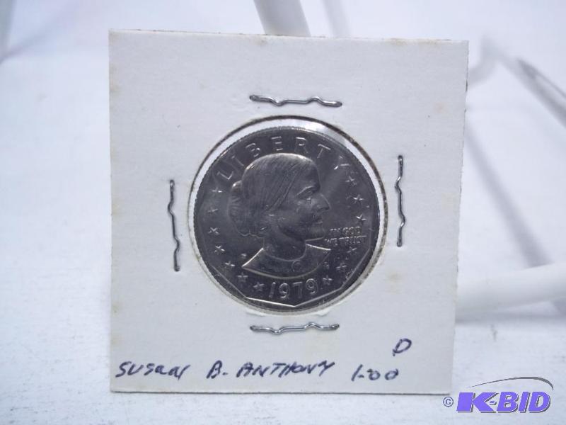 1979 D Susan B. Anthony Dollar...