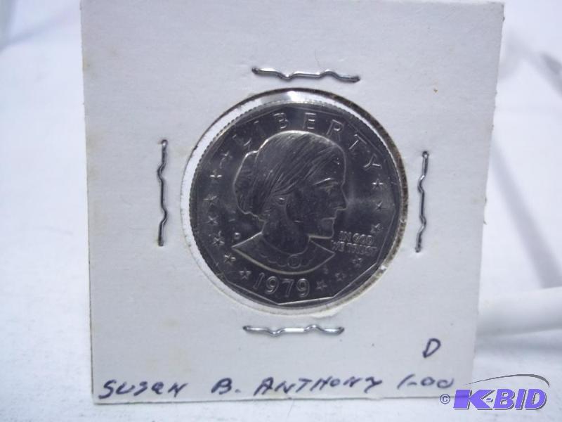 1979 D Susan B. Anthony Dollar...