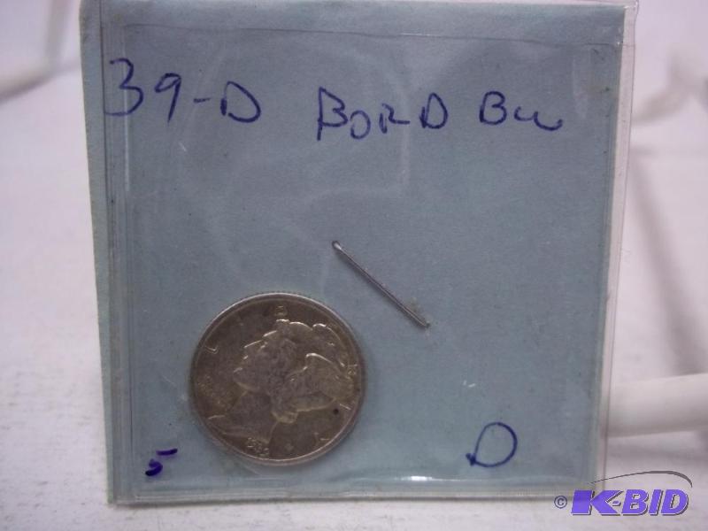1939 D Mercury Dime...
